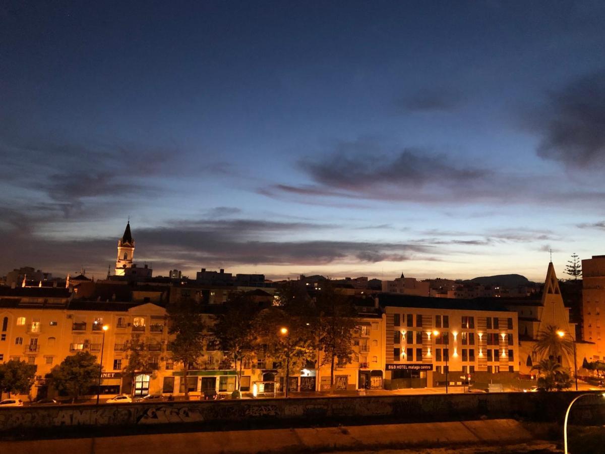 Habitacion Terraza Centro Málaga Dış mekan fotoğraf